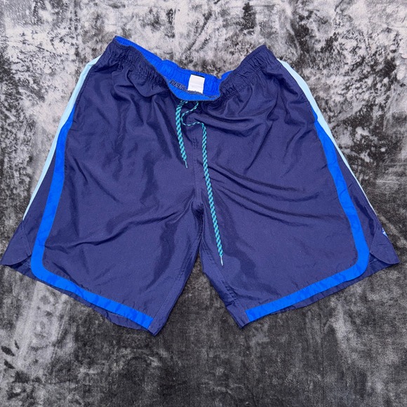 Nike Other - Nike Mens XXL Blue Camo Graphic Logo Athletic Basketball Shorts Navy Royal